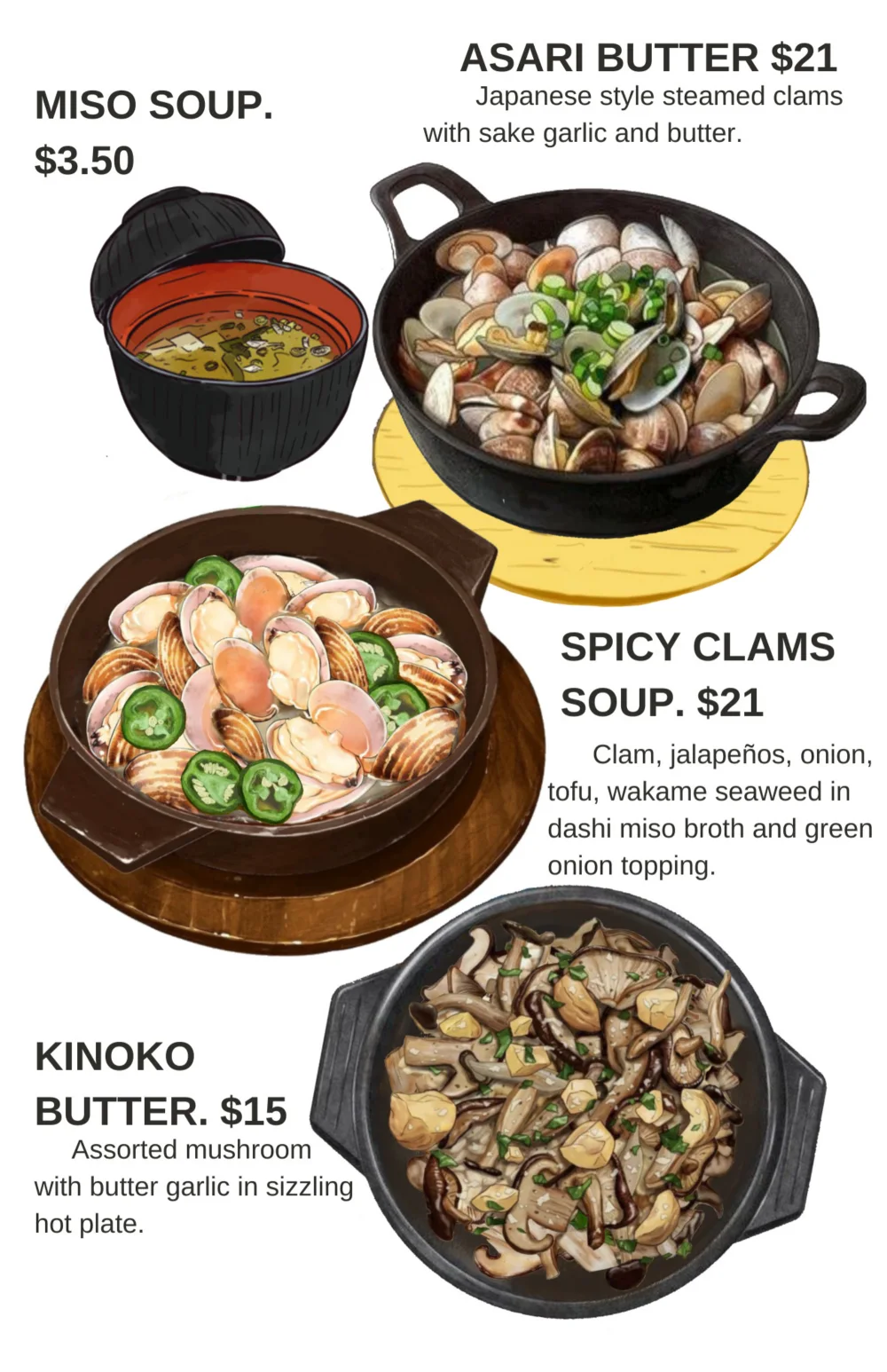 Kinda Izakaya menu, page 4 of 19