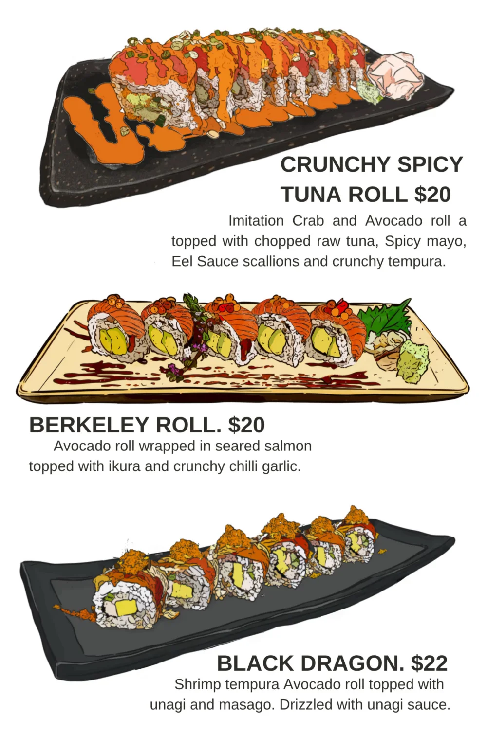 Kinda Izakaya menu, page 9 of 19