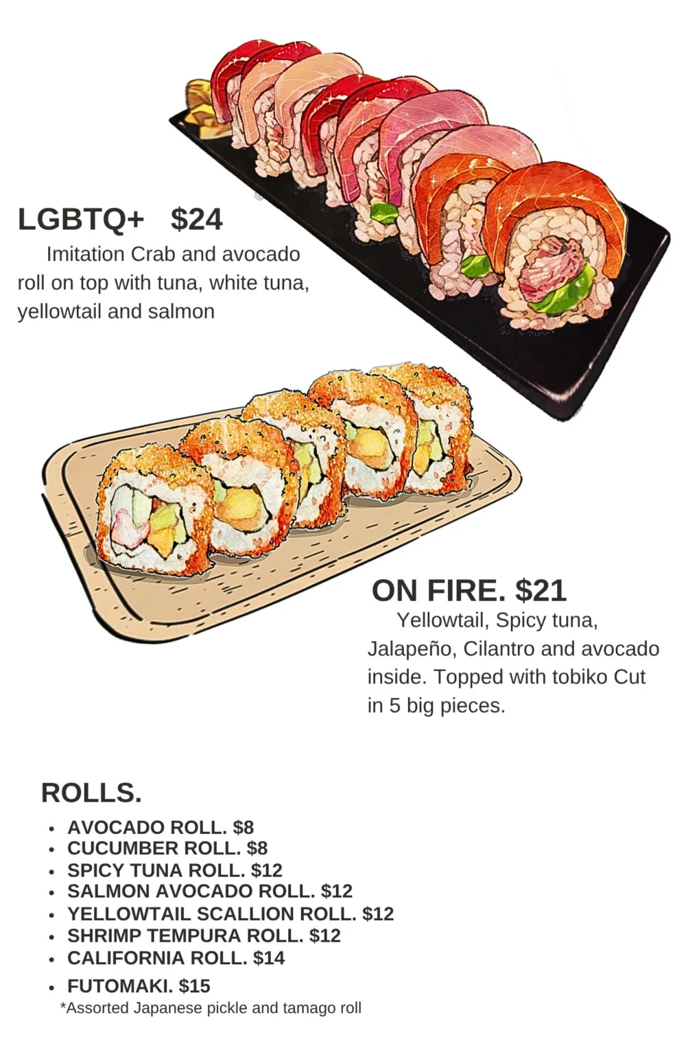 Kinda Izakaya menu, page 10 of 19