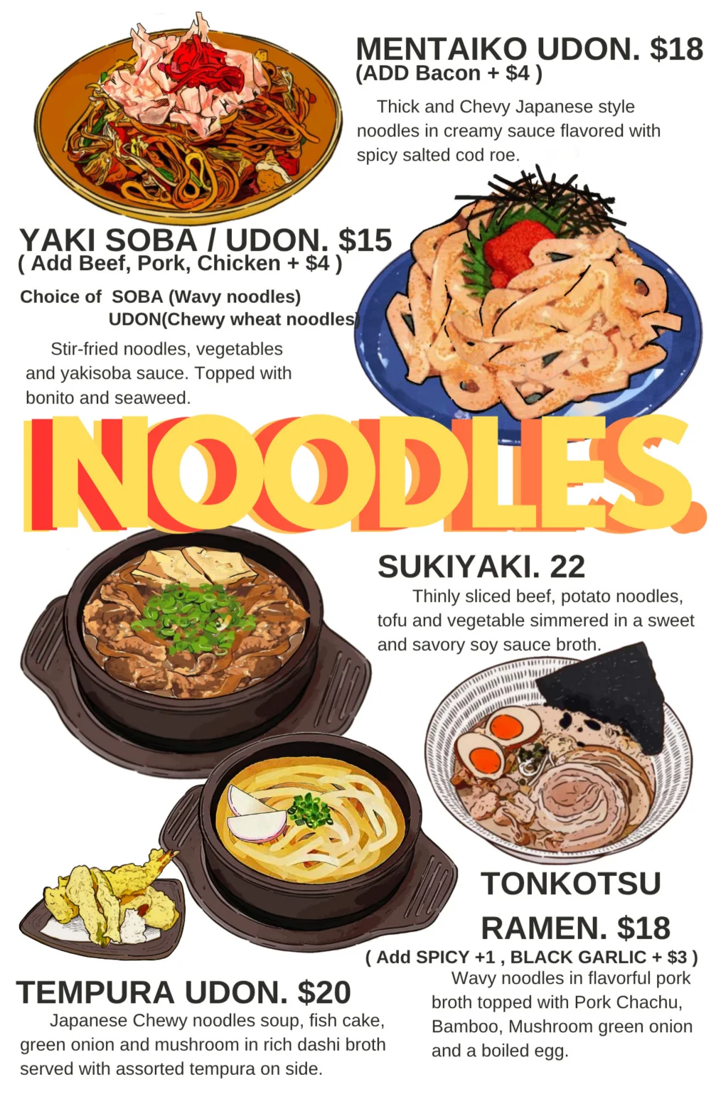 Kinda Izakaya menu, page 11 of 19