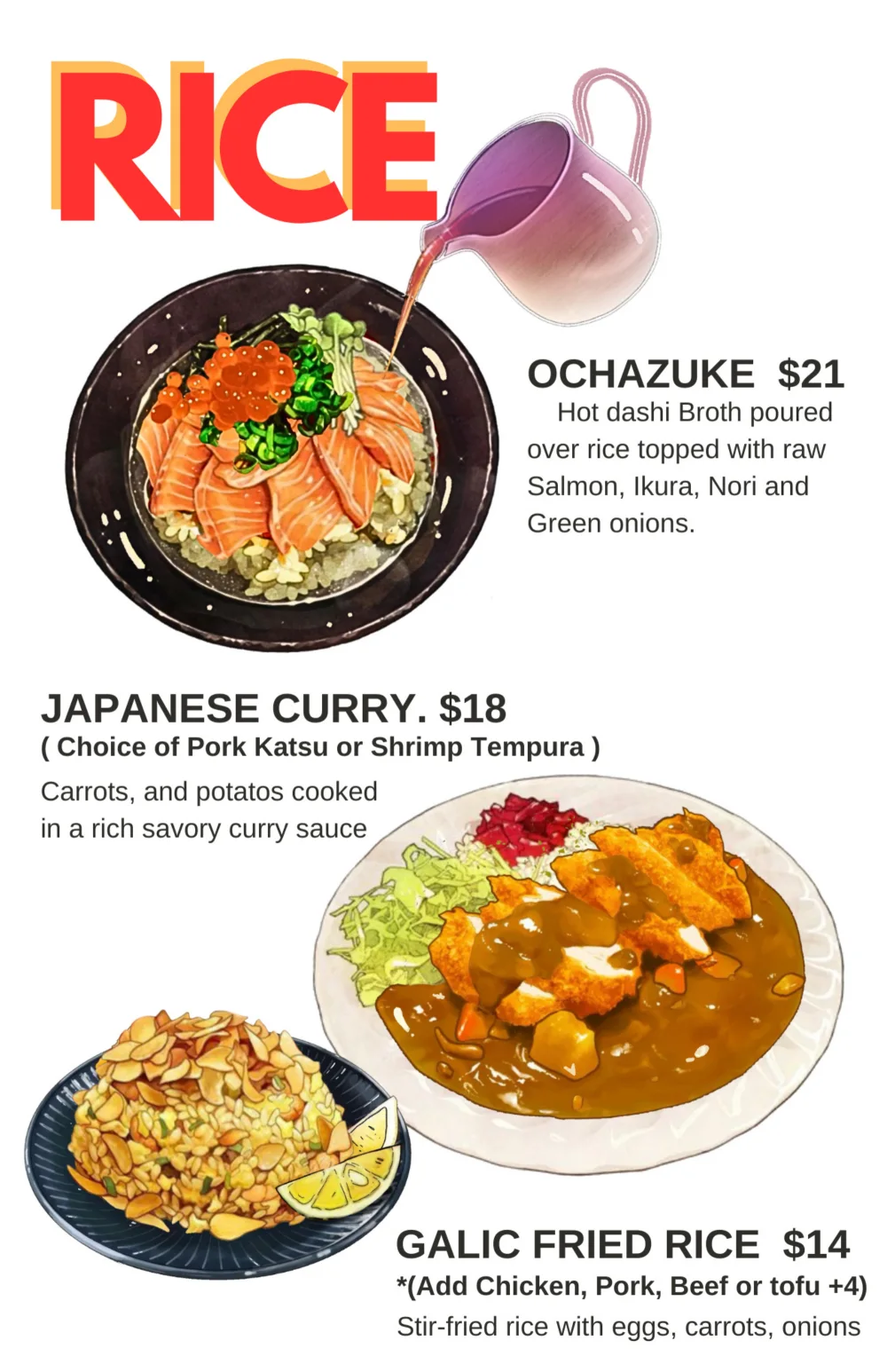 Kinda Izakaya menu, page 12 of 19